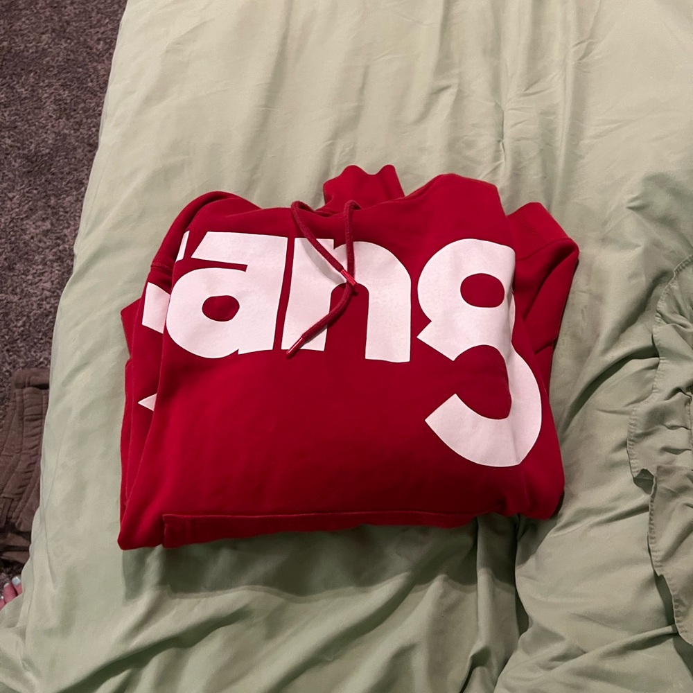 NWOT Wrangler Logo Red Hoodie - Picture 4 of 4